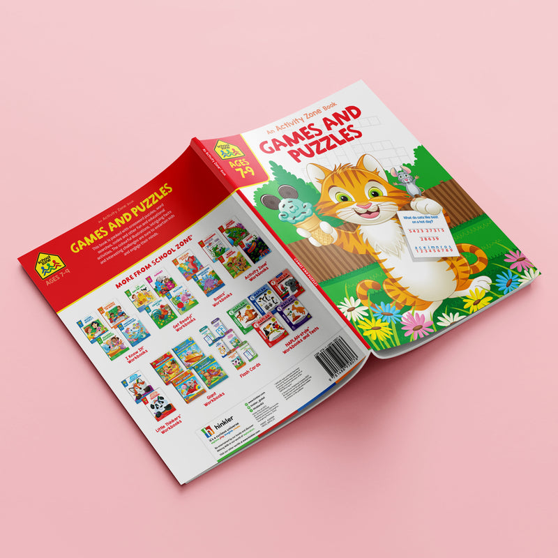 School Zone Activity Zone Games and Puzzles