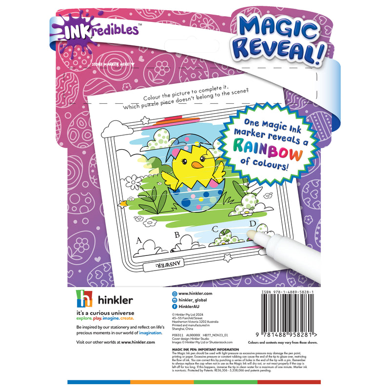 Hinkler | Inkredibles Easter Fun Magic Ink Pictures