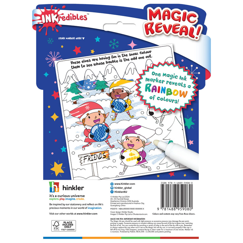 Hinkler | Inkredibles Magic Ink Happy Christmas