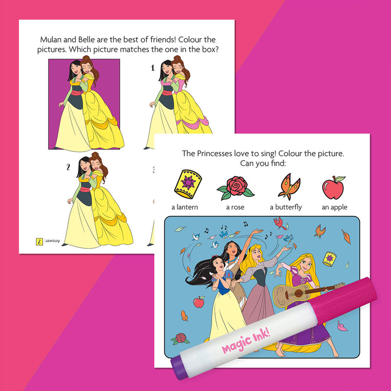 Inkredibles Disney Princess Magic Ink Pictures