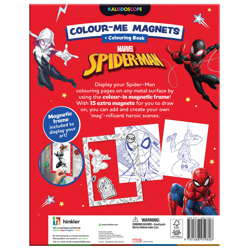 Colour-Me-Magnets Spider-Ma