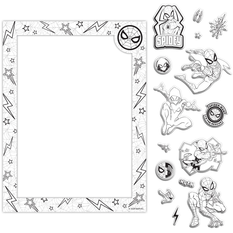 Colour-Me-Magnets Spider-Ma