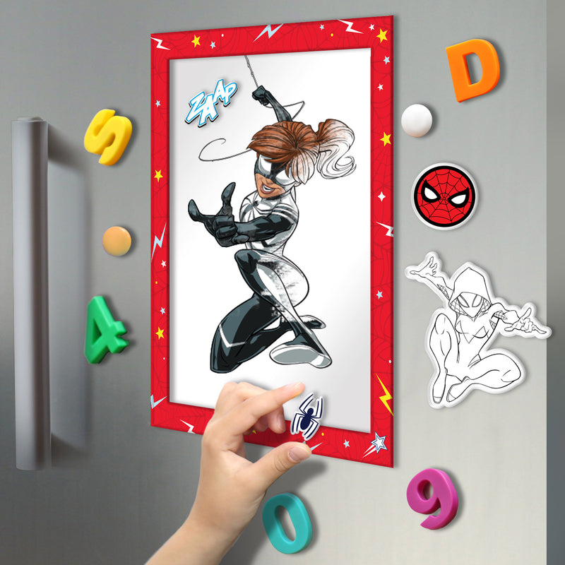 Colour-Me-Magnets Spider-Ma