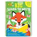 School Zone Big Spiro Workbook Writing