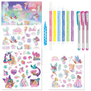 Super Kaleidoscope Barbie Colouring & Activity Kit