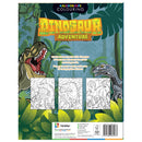 Kaleidoscope Sticker Colouring Dinosaur