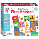 Building Blocks Floor Puzzle First Animals