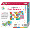 Building Blocks Floor Puzzle First Animals