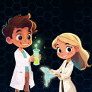 Curious Universe Glow in the Dark Slime Lab