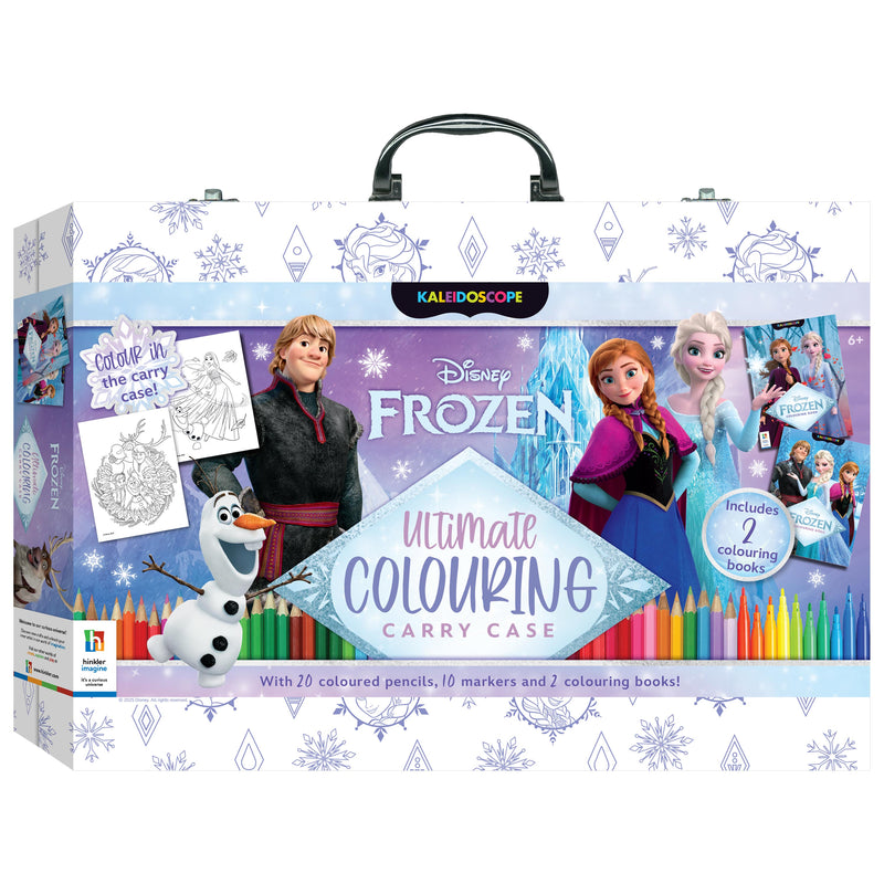 Kaleidoscope Ultimate Frozen Colouring Carry Case RRP $41.99