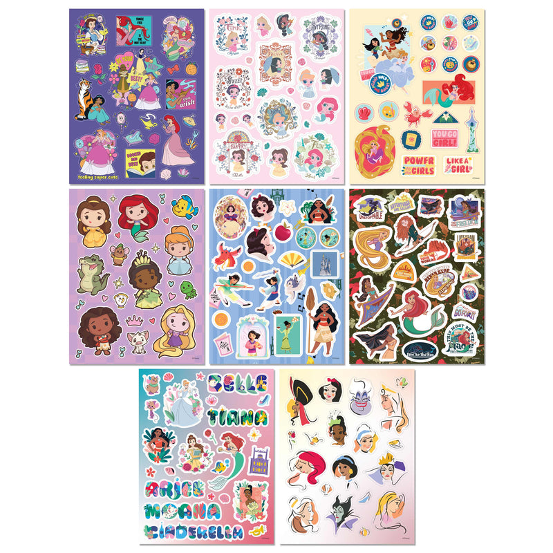 Kaleidoscope Disney Princess Sticker Bomb