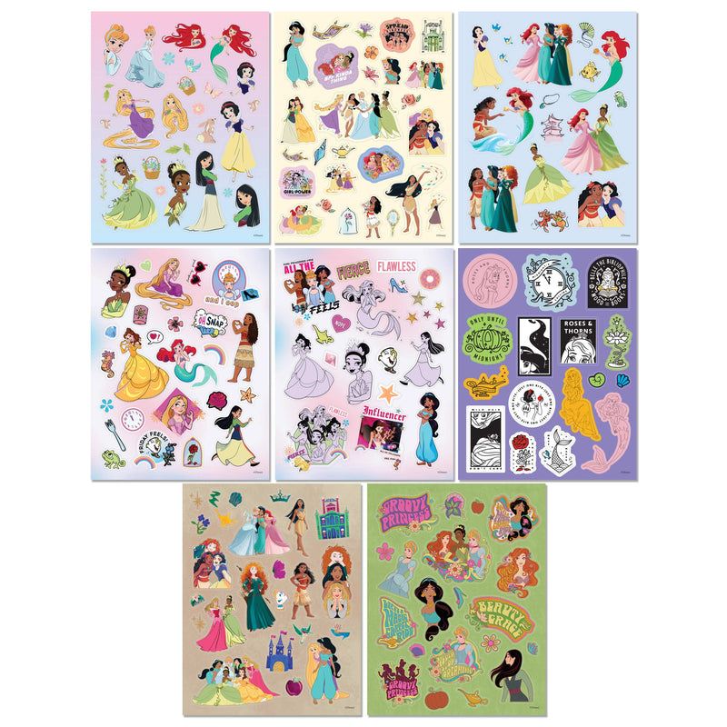 Kaleidoscope Disney Princess Sticker Bomb