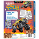 Hinkler | Kaleidoscope Colouring Kit Monster Trucks