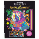 Hinkler | Art Maker Picture Etch Neon Animals