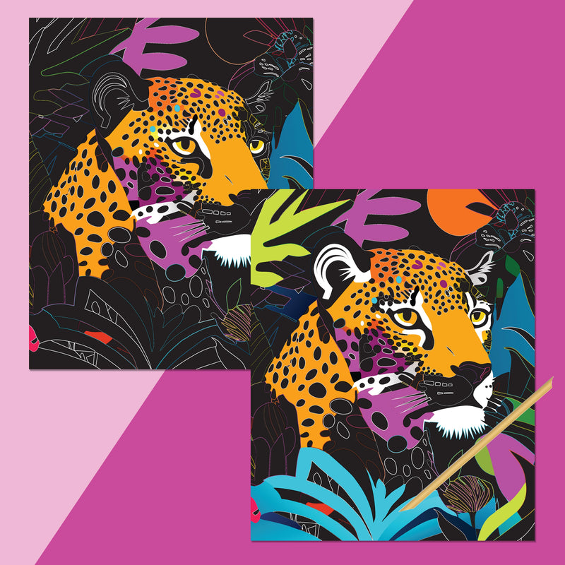 Hinkler | Art Maker Picture Etch Neon Animals