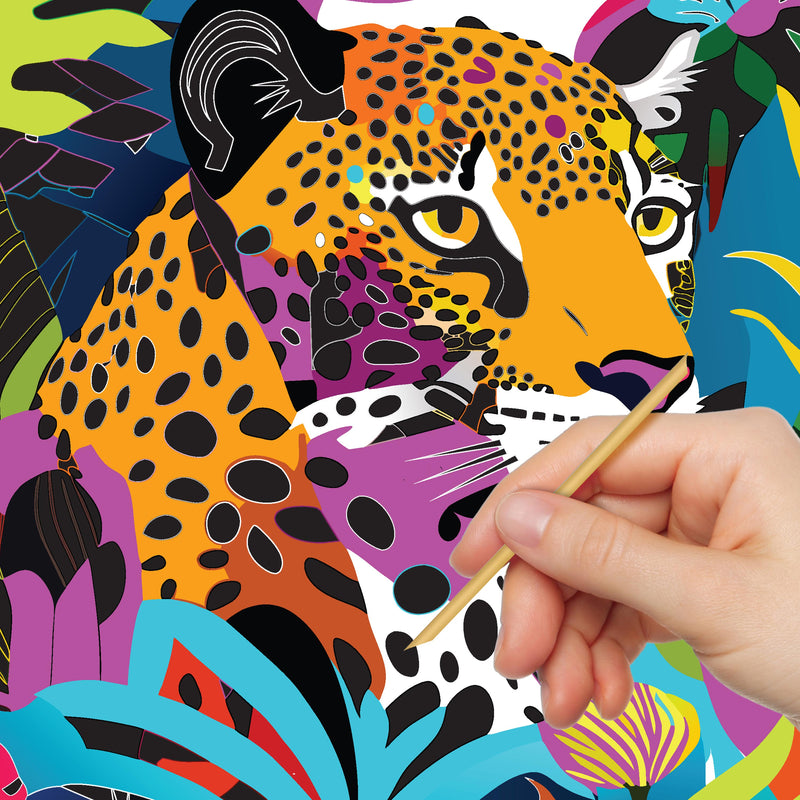 Hinkler | Art Maker Picture Etch Neon Animals