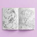 Kaleidoscope Sticker Colouring Mermaid Tales