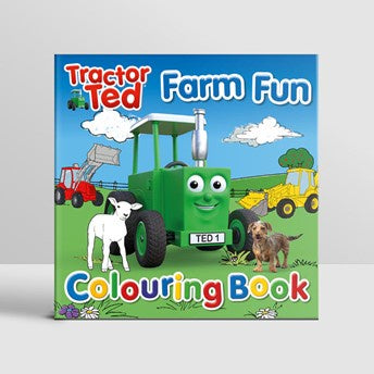 Tractor Ted Farm Fun Colouring Book