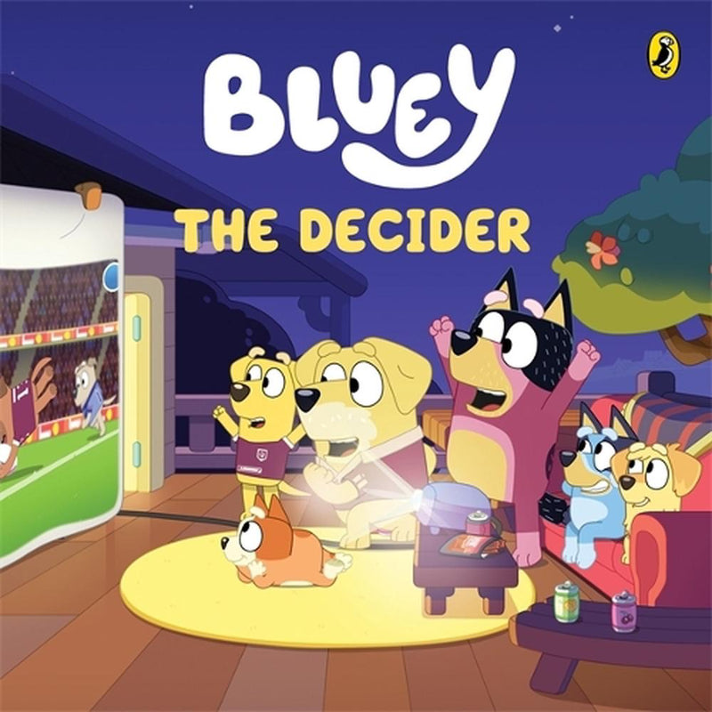 Bluey: The Decider Hardcover book