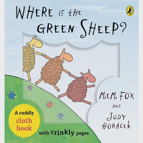 Where is the Green Sheep? Cloth Book