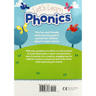 Ready to Write: Let's Trace Phonics Paperback