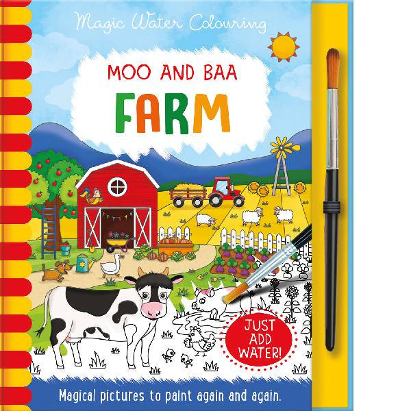 Moo & Baa Farm Magic Water Colouring