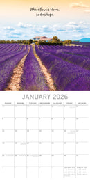 2026 Square Calendar Tranquility
