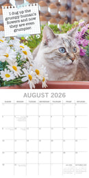 2026 Cat Shaming - Square Wall Calendar