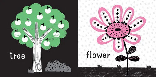 Black & White My First Words Board Book