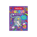 Junior Art Colour By Numbers - Asstd Animals