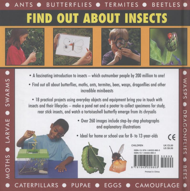 Find out About Insects hardcover