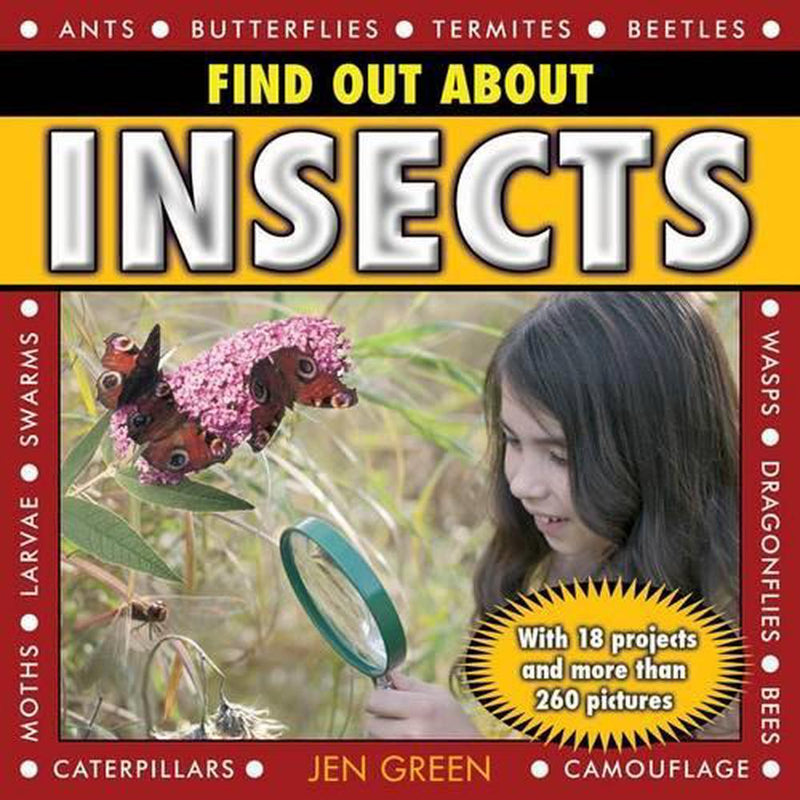 Find out About Insects hardcover