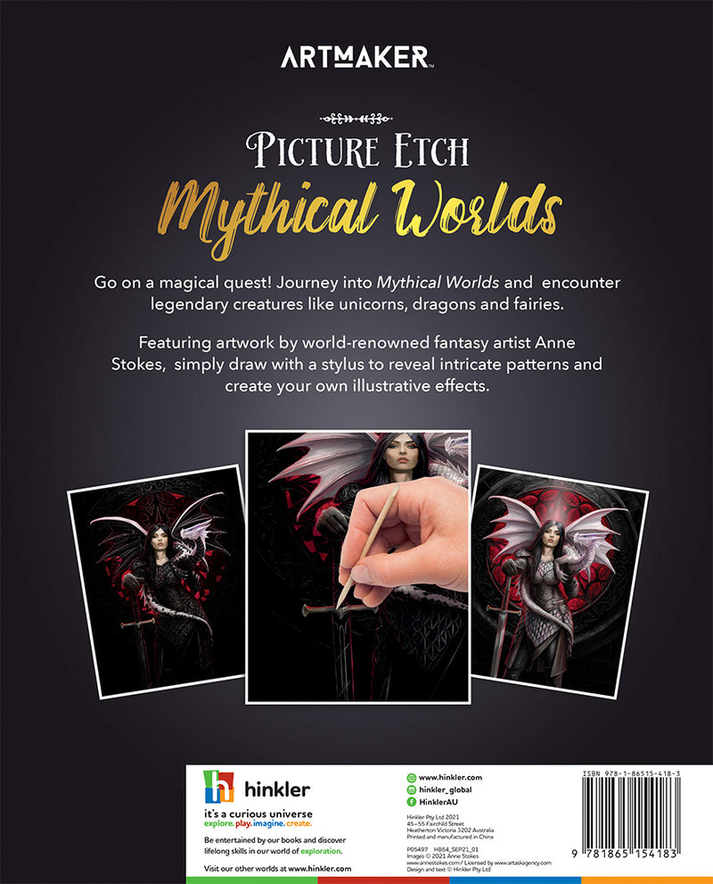 Picture Etch Mythical Worlds - Anne Stokes