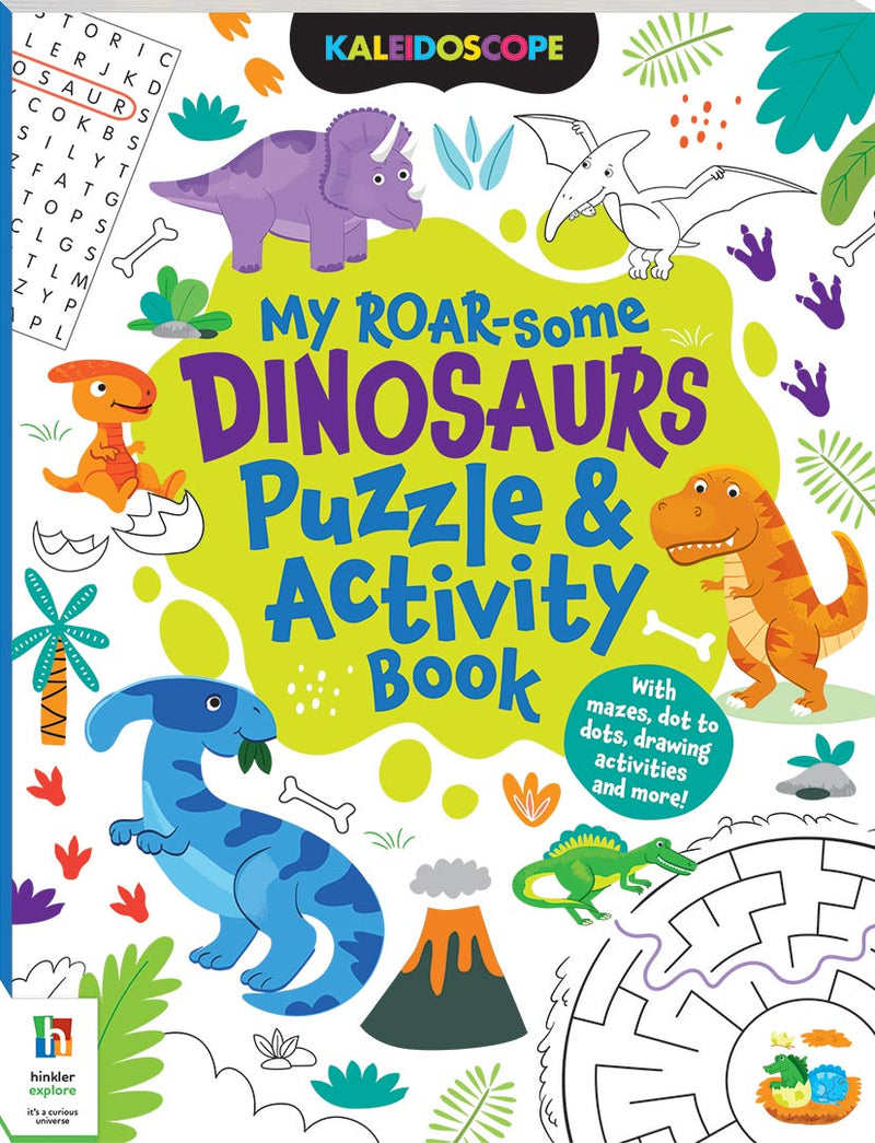 Hinkler | My Roar-some Dinosaurs Puzzle and Activity Book