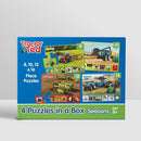 Tractor Ted | 4 Puzzles in a Box