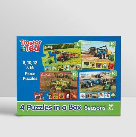Tractor Ted | 4 Puzzles in a Box