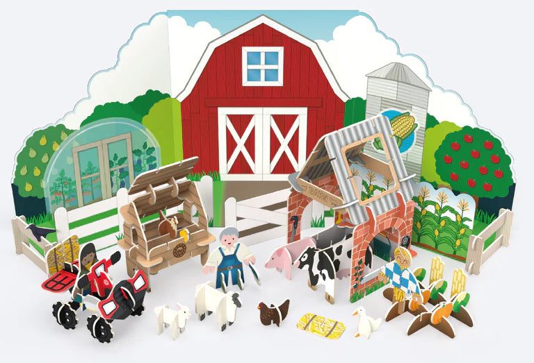 Science and Nature 97909: Farmyard Playset