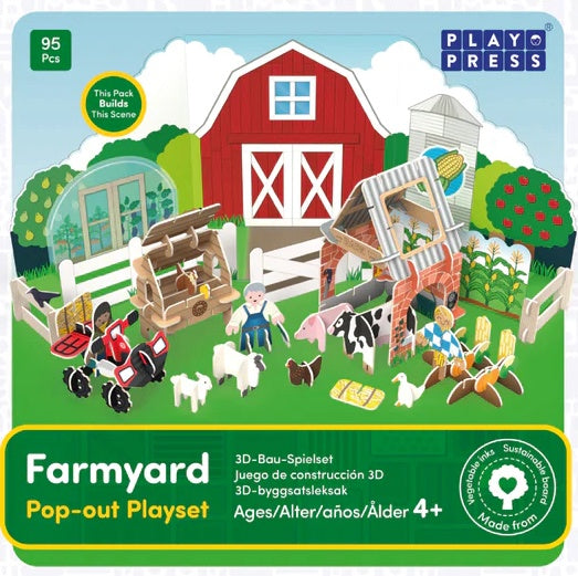 Science and Nature 97909: Farmyard Playset