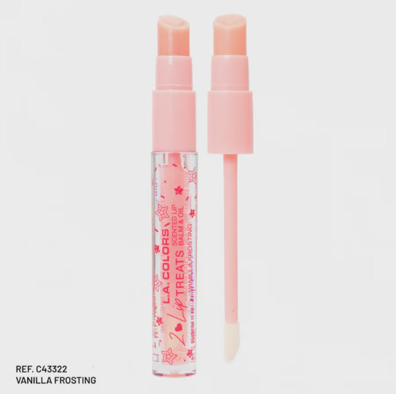 L.A Colors 2 in 1 Lip Treats Lip Oil & Lip Balm