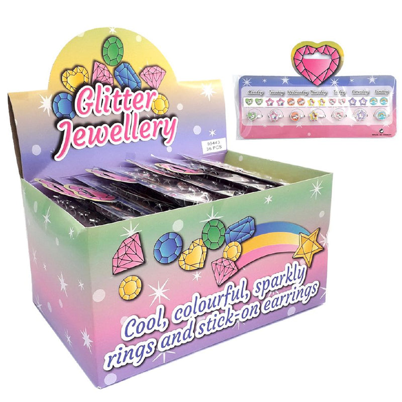 Stick on Earrings + Unicorn Rings