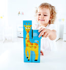 Hape | Jungle Animal Block Puzzle 9pc
