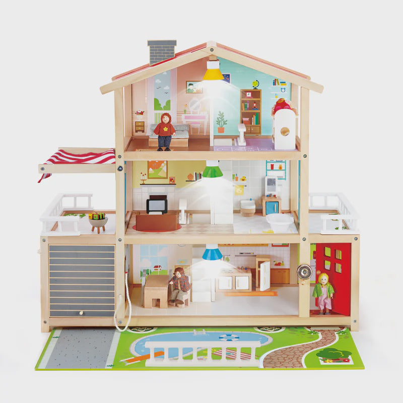 Hape |  Doll Family Mansion