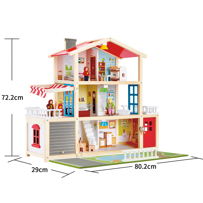 Hape |  Doll Family Mansion