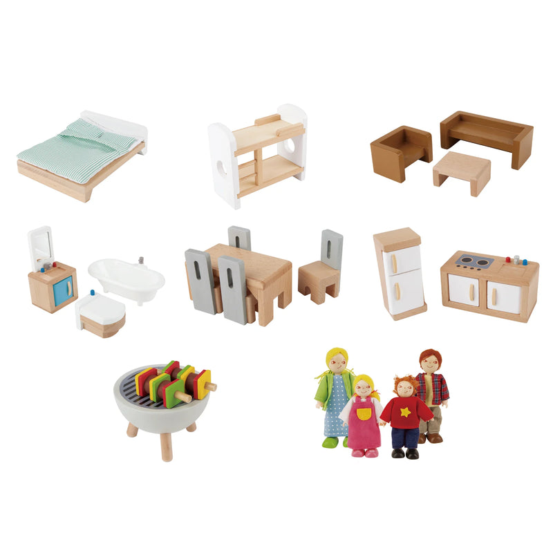 Hape |  Doll Family Mansion