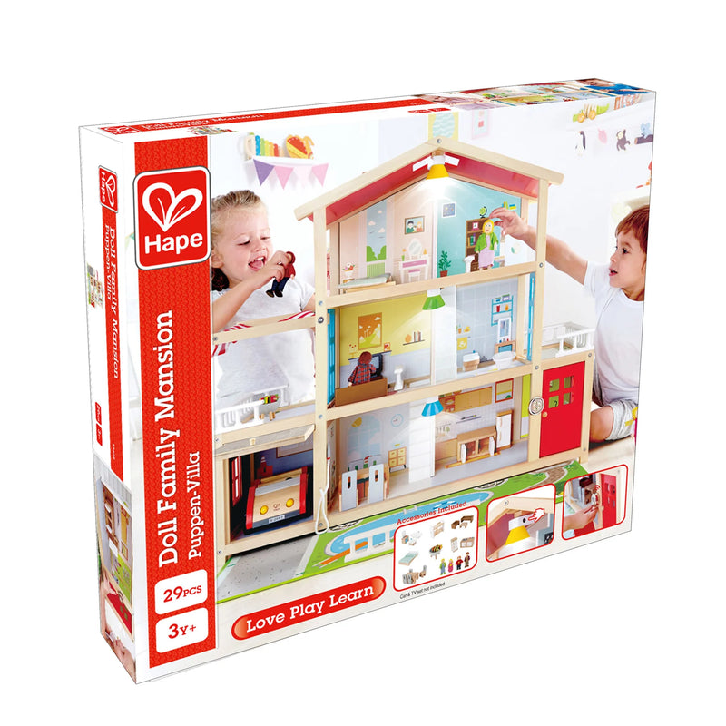 Hape |  Doll Family Mansion