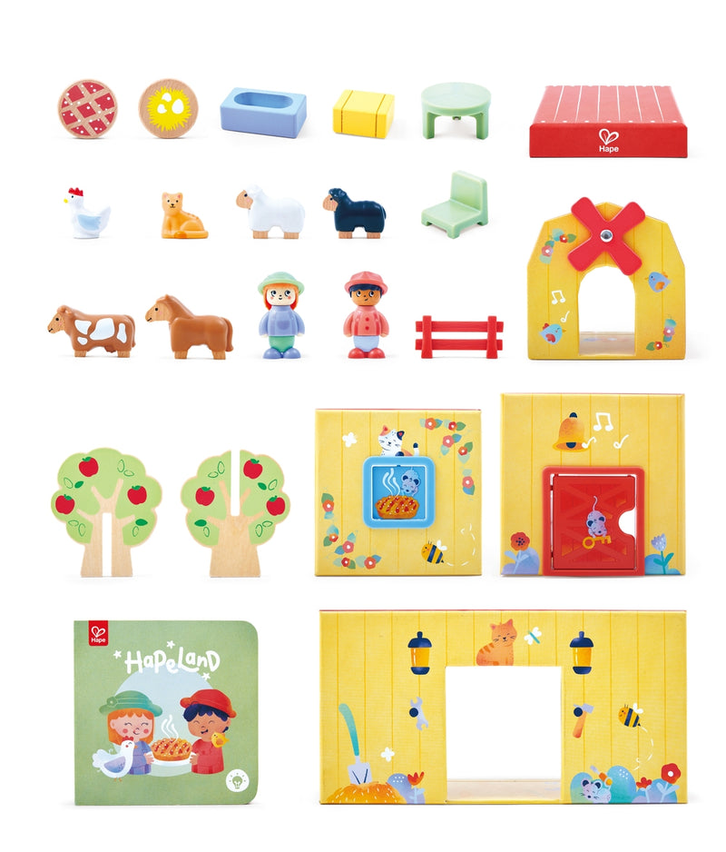 HAPE | Land The Sweet Farmyard Set