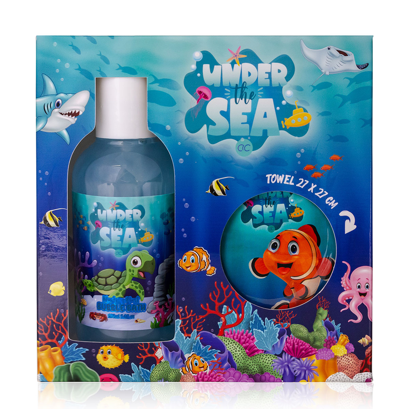 Under the Sea Bath Set including Magic Towel