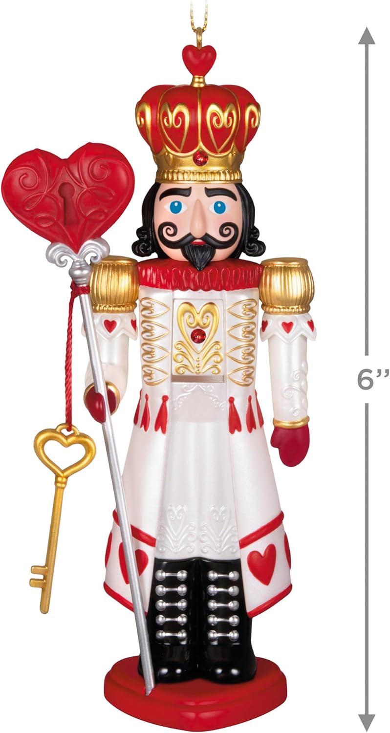King of Hearts, 7th in the Noble Nutcrackers Series — 2025 Hallmark Keepsake Christmas Ornament