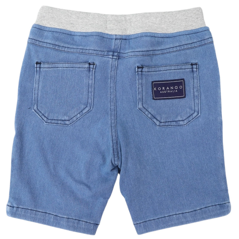 Korango | Denim Short Light Wash