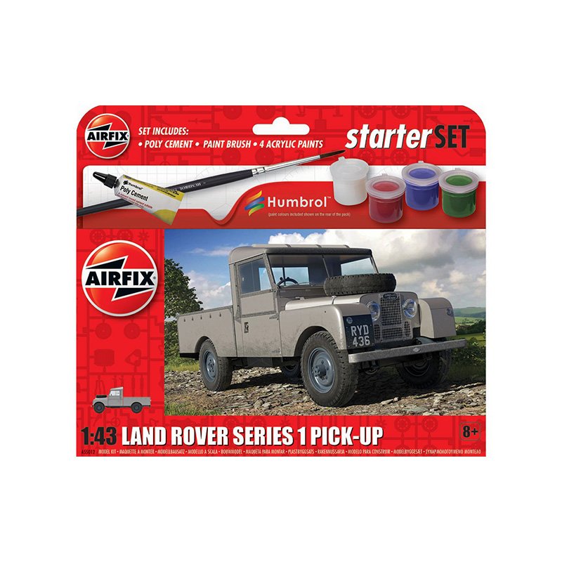 AIRFIX STARTER SET - LAND ROVER SERIES 1